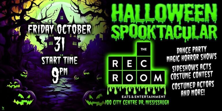The Rec Room Halloween Spooktacular 768x384
